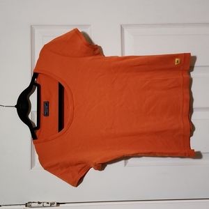 American Eagle orange tshirt